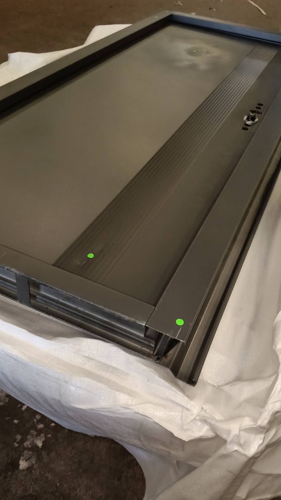 Ferrum ประตูเหล็กบานเดี่ยว ขนาด 80x200 ซม. DG21-806
