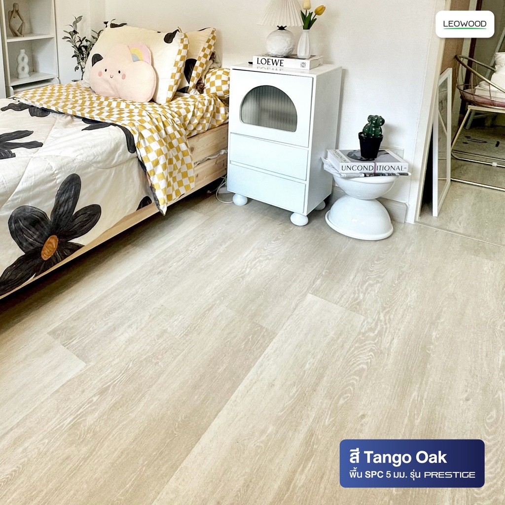 SPC Flooring : Prestige series 5 mm. thicknes, Plank style (2.67 sq.m./box)