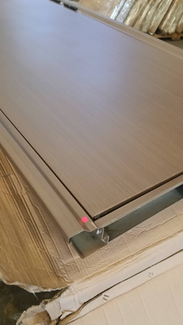 (Clear25)Ferrum V.3-Steel Door Set (Single Door) size 90x200cm