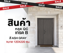 Ferrum ประตูเหล็กบานครึ่ง ขนาด 120x220 ซม. AG13-1206