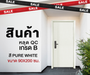 Ferrum ประตูเหล็กบานเดี่ยว ขนาด 90x200 ซม. PW07-906