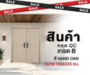 Ferrum ประตูเหล็กบานคู่ ขนาด 160x220 ซม. SO02-1606