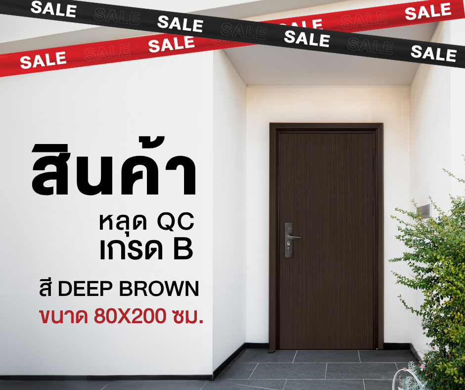 Ferrum ประตูเหล็กบานเดี่ยว ขนาด 80x200 ซม. DB04-806