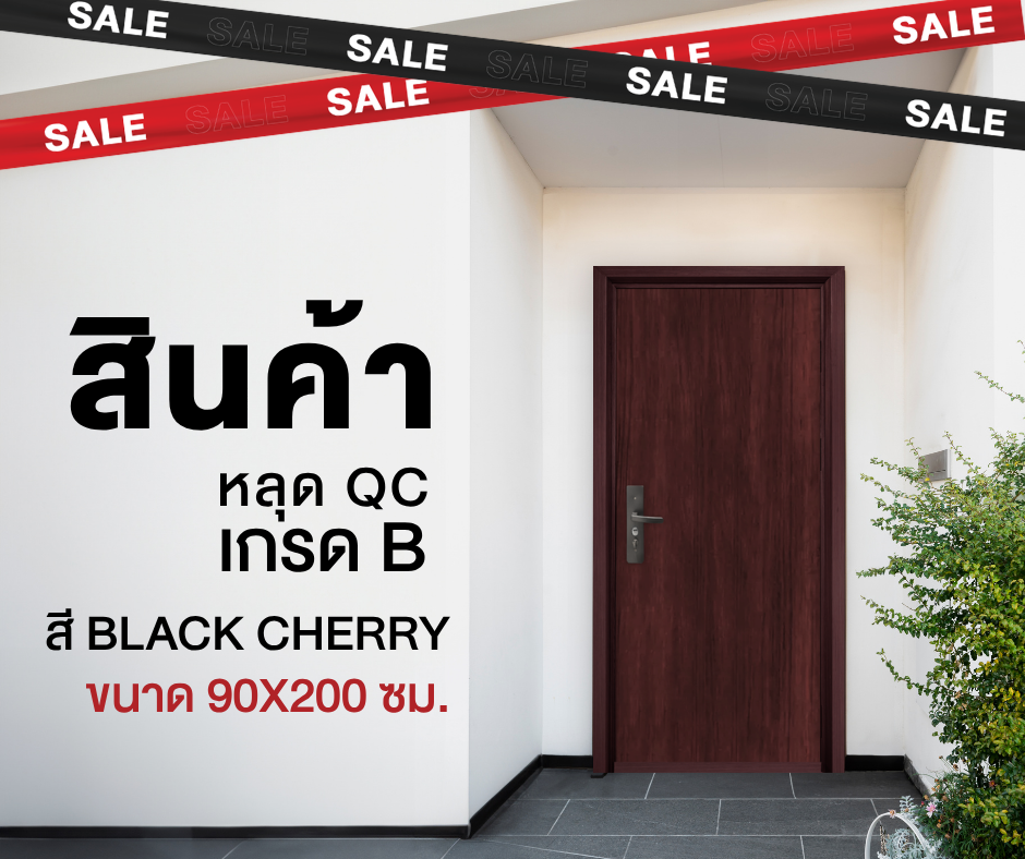 Ferrum ประตูเหล็กบานเดี่ยว ขนาด 90x200 ซม. BC05-906